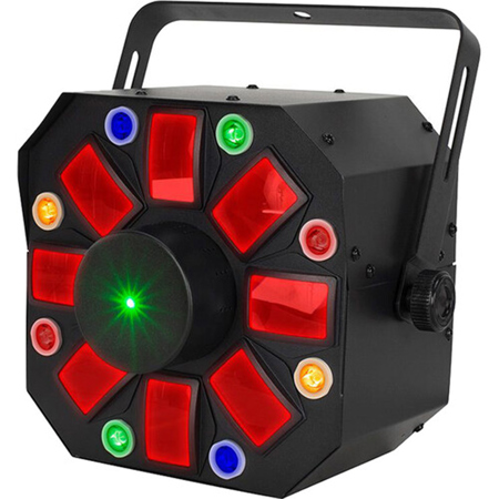 American DJ Furious Three RG 3-FX-In-1 LED Effect Light Fixture
