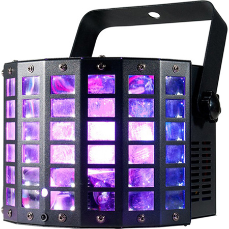 American DJ Mini Dekker LZR 2x 10W 2-FX-In-1 RGBW LED Laser Effect Fixture