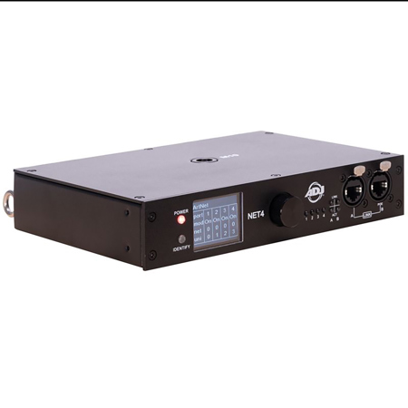 American DJ NET 4 4-Port DMX Over Ethernet Node