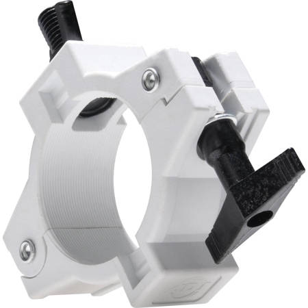 American DJ O Slim Pearl O-Clamp for 2" Rods, White