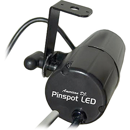 American DJ Pinspot LED II 3W 3 Degree Beam Angle Cool White LED Pinspot Light