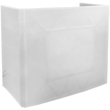 American DJ Pro Event Table Scrim with Transport Bag, White