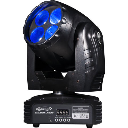 American DJ Stealth Craze 4x 10W White LED Moving Head Light