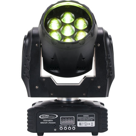 American DJ Stealth Wash Zoom 7x 12W RGBW LED Wash Moving Head Light
