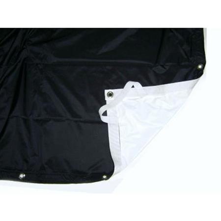 Advantage Gripware 8x12' SuperBounce Butterfly Fabric, Black and Photo White