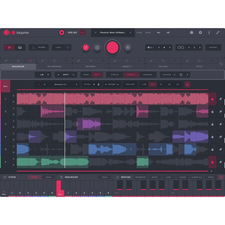 Audiomodern Loopmix Creative Loop Remixer Virtual Instrument, Download