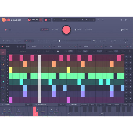 Audiomodern Playbeat 4 AI-Powered Drum Designer Virtual Instrument, Download