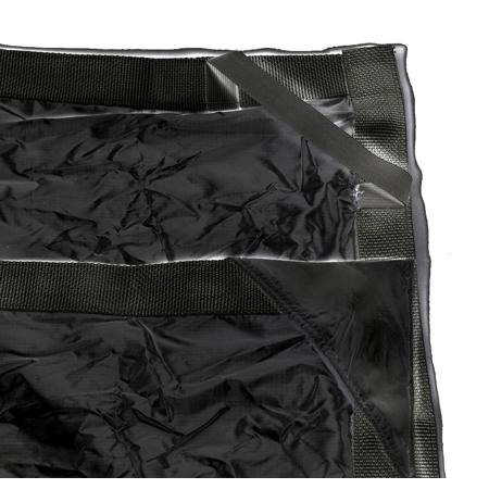 Advantage Gripware Halo Silk Slipper for 48x48" E-Z TRAVEL Frames, Black