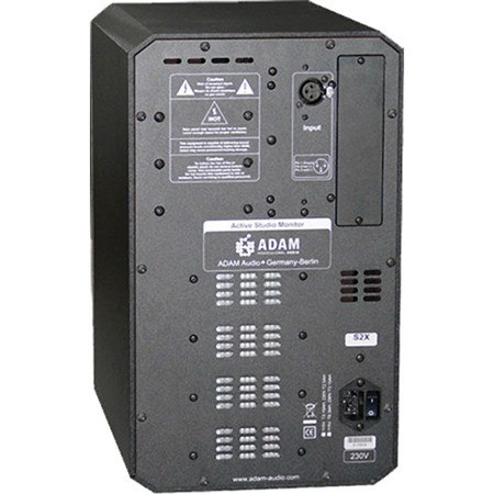 Adam Audio S2X 300W 2-Way Nearfield Studio Monitor with 7.5" Woofer, Single