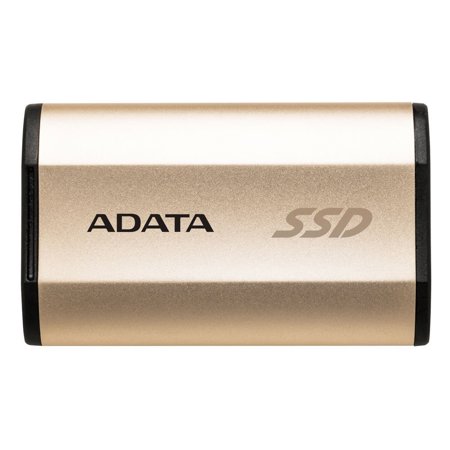 AData SE730H 256GB USB 3.1 Type-C Rugged IP68 External Solid State Drive, Gold