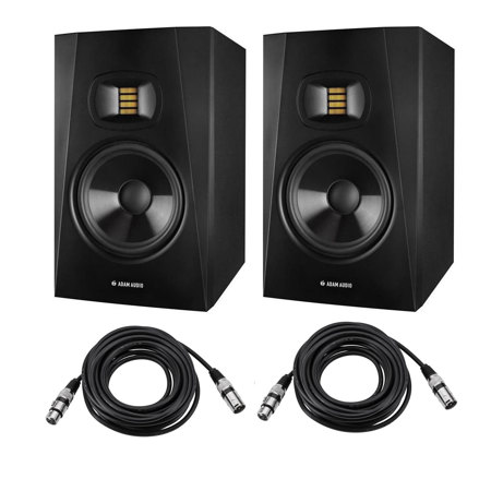 Adam Audio 2x Pro T7V 7" 70W 2-Way Active Monitor W/2x XLR Mic Cable