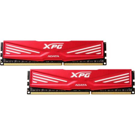 AData XPG V1 16GB (2x 8GB) DDR3 (PC3-12800) 2-CH Memory Module, 1600Mhz, Red