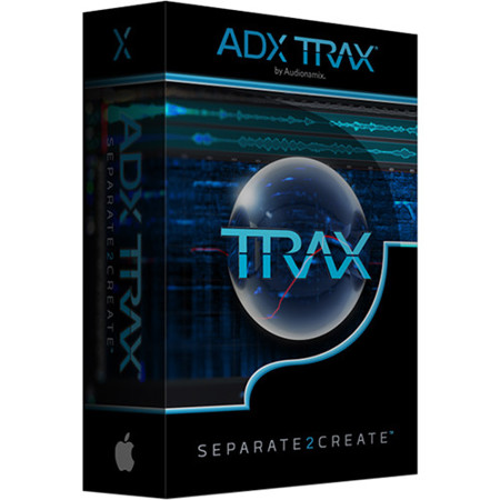 Audionamix ADX TRAX 3 Non-Destructive Audio Source Separation Software, Download