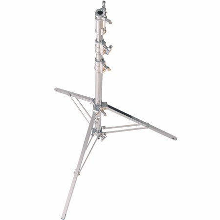 Avenger Combo 10 feet LightStand, Chrome Steel