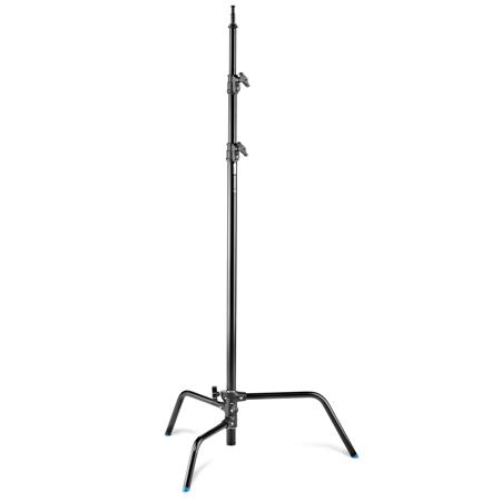Avenger 9.8' C-Stand 30 with Detachable Base, 3 Sections, 2 Risers, Black