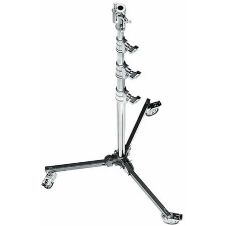 Avenger 11.15 feet Roller Stand 34 Folding Base, Chrome