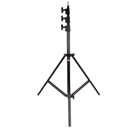Avenger 12.7 feet Maxi Kit Lightstand, Black Aluminum