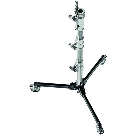 Avenger Lowboy Junior 4' Roller Lightstand,ChromeSteel