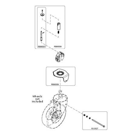 Avenger Wheel Tracking Retrofit Accessory Kit