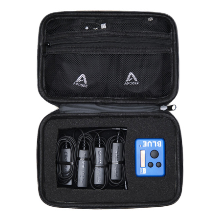 Apogee Electronics ClipMic digital 2 Lavalier Mic Kit w/4x Mic & UltraSync BLUE