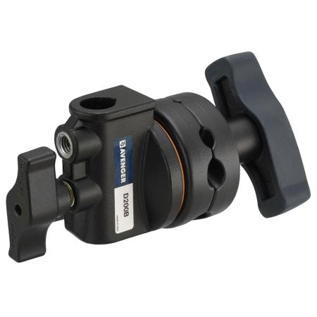 Avenger 2.5" Grip Head with T Top, Black