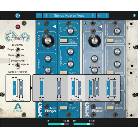 Apogee Electronics Clearmountain's Phases Modulation Plug-In Software, Download