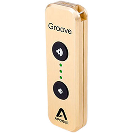 Apogee Electronics Groove 30th Anniversary USB DAC and Headphones Amp, Gold