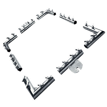 Avenger Butterfly Frame Pipe Corner Kit f/ 1-1/4in Pipe