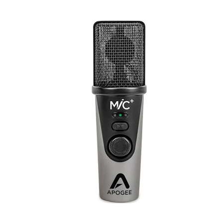 Apogee Electronics MiC Plus USB Cardioid Condenser Microphone for iOS, Mac & Windows