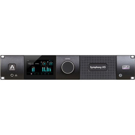 Apogee Electronics Symphony I/O MK II Thunderbolt Audio Interface with Special Edition 2x6 Analog I/O and 8x8 Digital I/O