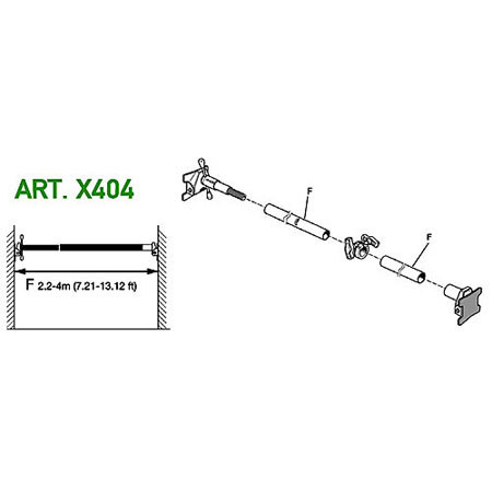 Avenger X404 4000mm CrossPole Kit