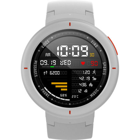 AmazFit Verge Smartwatch, Moonlight White