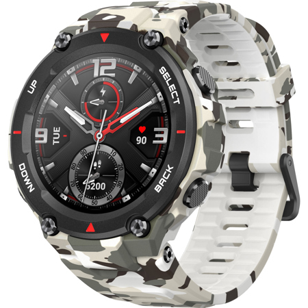 Amazfit T-Rex Smartwatch, Camo Green