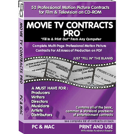 Alan Gordon Enterprises Movie/TV Contracts Pro