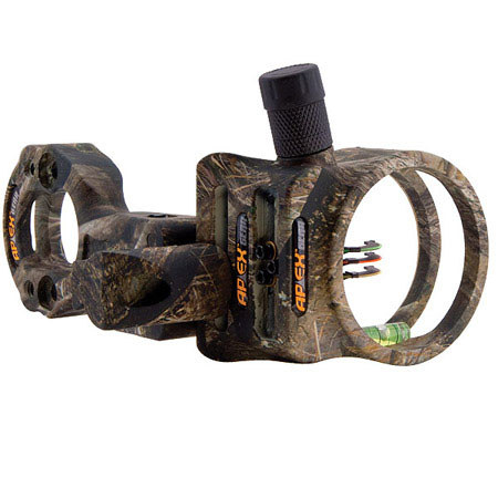 Apex Gear Tundra Bow Sight with Light, 3 Pin (3x.019 dia.), Lost AT Camo