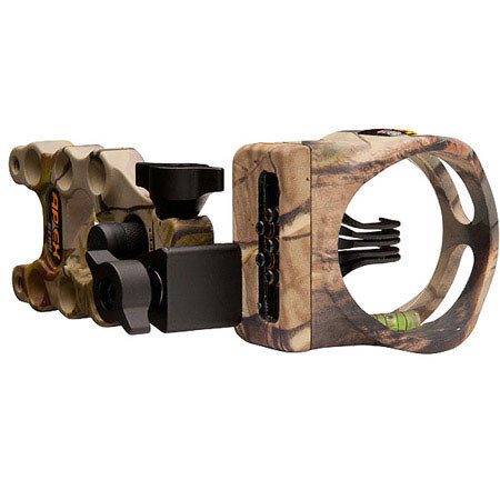 Apex Gear Accu-Strike Pro 5 Light 5-Pin Bow Sight, Realtree AP
