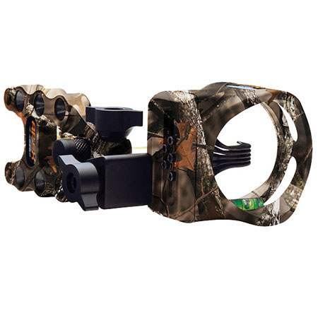 Apex Gear Accu-Strike Pro 5 Light 5-Pin Bow Sight, 0.019" Diameter, Lost Camo