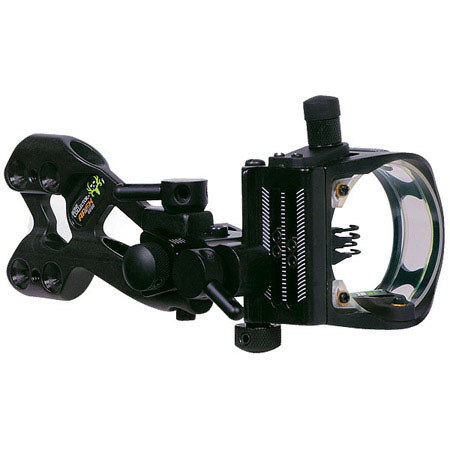 Apex Gear Bone Collector 4 Pin Bow Sight, 2x.019/.010", Black