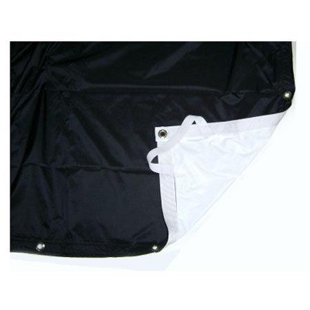 American 8x8' Griffolyn White/Black Poly Scrim