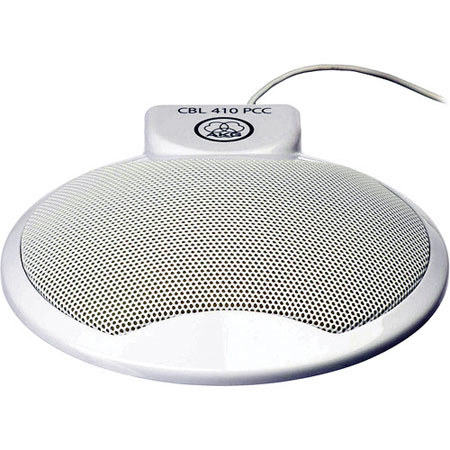 AKG Acoustics AKG CBL 410 PCC Conference and VOIP Microphone, White