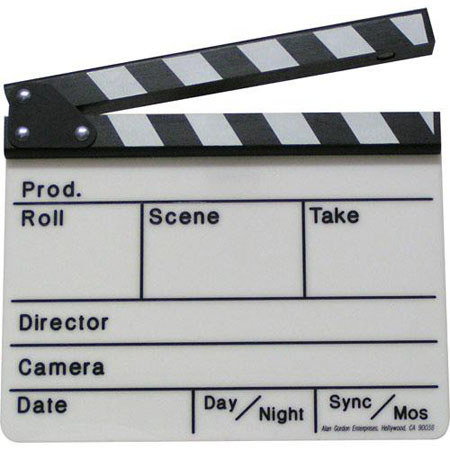 Alan Gordon Enterprises Engraved Combo Scene Slate with Marker