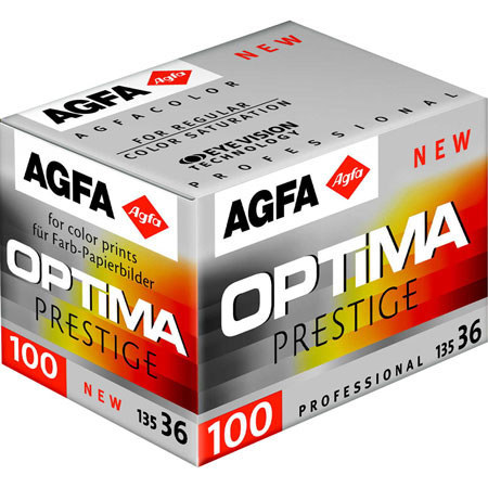 Agfa Agfacolor Optima II 100 Color Negative Film ISO 100, 135mm Size, 36 Exposure