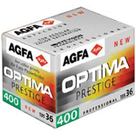 Agfa Agfacolor Optima II 400 Color Negative Film ISO 400, 135mm Size, 36 Exposures (Film Expired 01/2007)