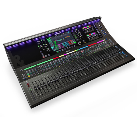 Allen & Heath SQ7+ 48-Channel/44-Bus Digital Mixer with 33 Motorized Faders