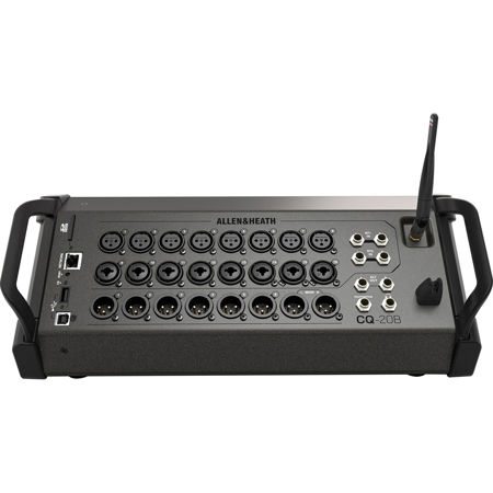 Allen & Heath CQ-20B Ultra-Compact 20-Channel Digital Mixer with Dual-Band Wi-Fi