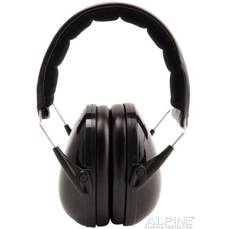 Alpine Hearing Protection Ear Muffs for Drummers, Black