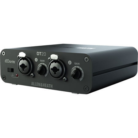 Allen & Heath DT20 Dante Input Interface with Power Supply