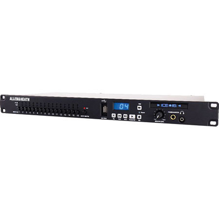 Allen & Heath ICE-16 16 Channel 1U Recorder with USB/Firewire Interface