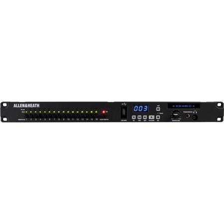 Allen & Heath ICE-16D 16 Channel 1U Recorder and USB/Firewire with Balance I/O