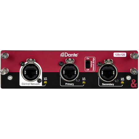 Allen & Heath Dante 128x128 dLive Audio Networking Card